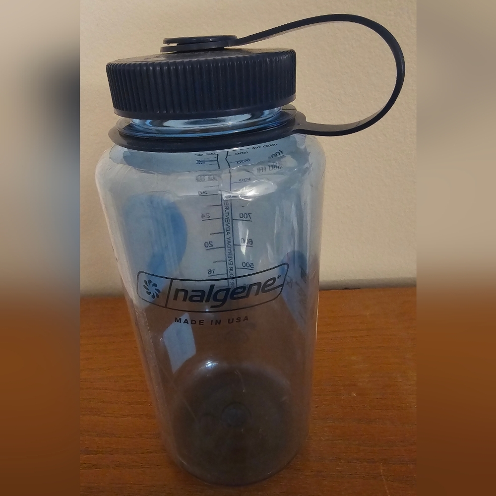 NWT Nalgene Wide Mouth – Baby Blue Sustain 32oz